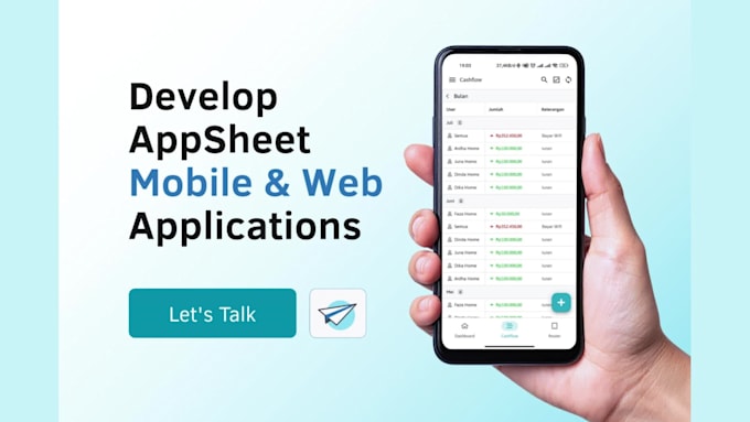 develop appsheet apps for business automation