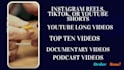 make youtube short videos and top 10 faceless ai video