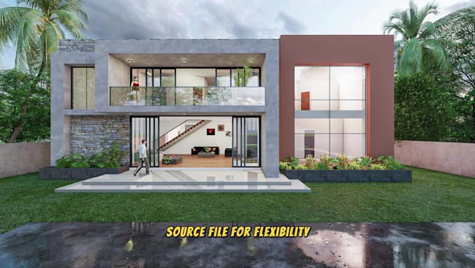 professional 3d architectural rendering and visualization