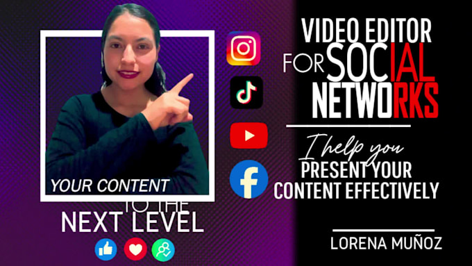 video editor especialized in social networks
