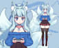 draw, rig cute pixel, live2d vtuber avatar, chibi pixel model pixel art pngtuber