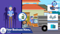 make junk removal explainer 2d animated promo video