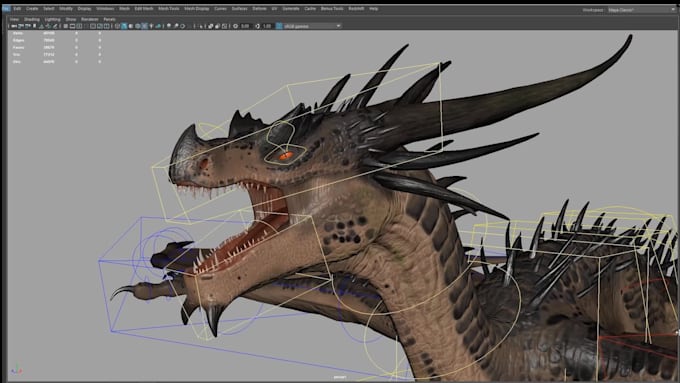 rig game characters with facial controls