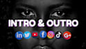 create youtube intro video trailer in 4k quality