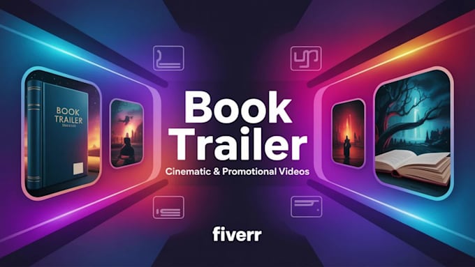 create a cinematic book trailer and book teaser