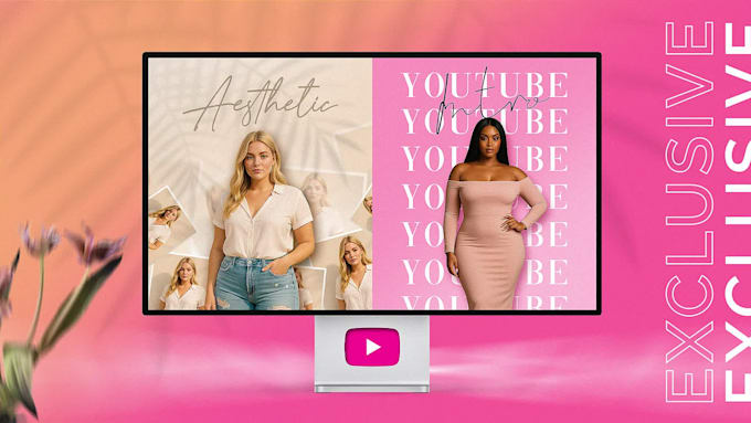 create a youtube intro and outro video in 4k