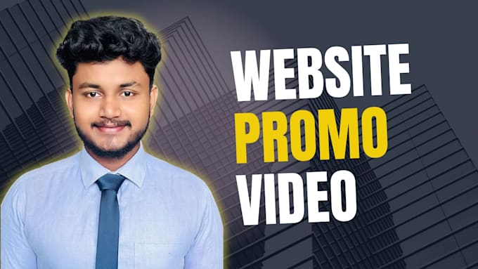 make an unique promo video for your website