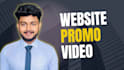 make an unique promo video for your website
