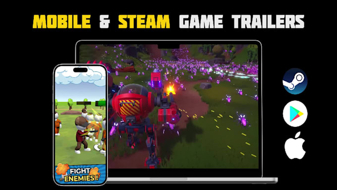 create trailer for your mobile or steam game