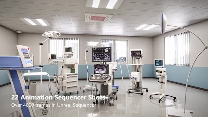 create realistic 3d medical animation medical surgery procedure medical device