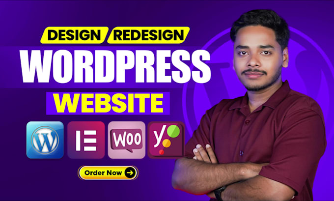 build, design, redesign wordpress website for your business
