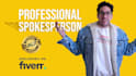be your professional spokesperson actor for ads and marketing campaign