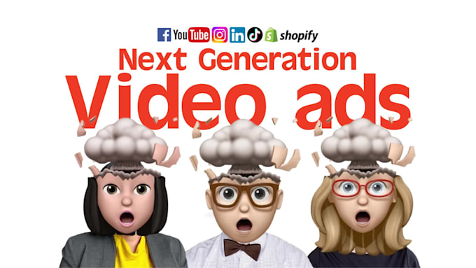 do engaging short video ads for facebook instagram youtube