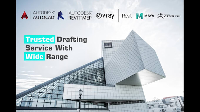 design mep and architectural drawings in autocad and revit