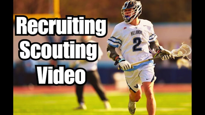 create lacrosse recruiting highlight reel for college