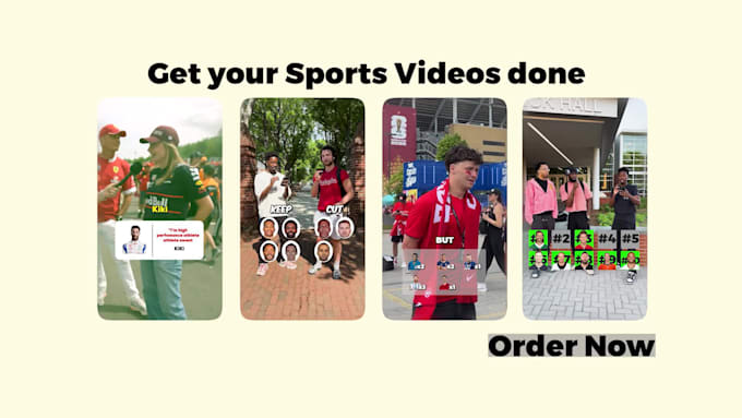 edit sports videos with an attractive style