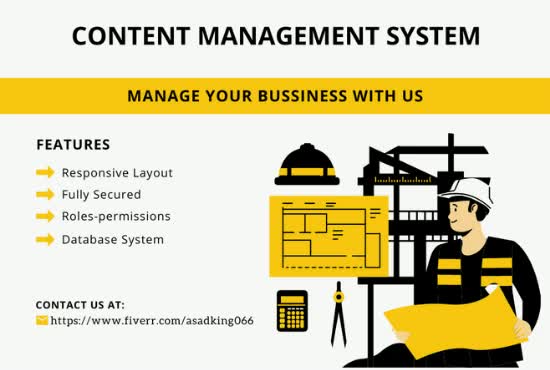 create your content management system cms