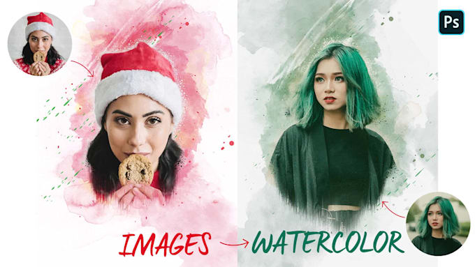 turn your photos to stunning watercolor effects