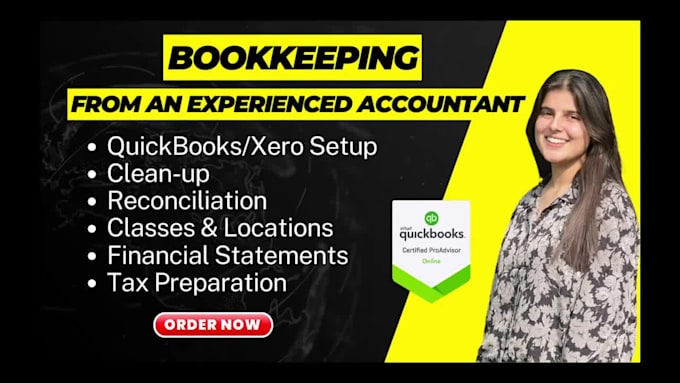 do bookkeeping and cleanup on quickbooks online and xero