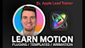 teach animation and plugin creation in apple motion