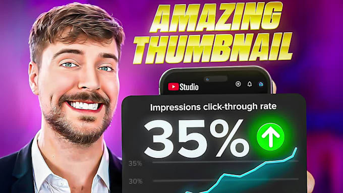 Design viral clickbait youtube thumbnail within 1 hour by Jerrygraphicx ...