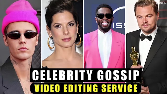 Make celebrity gossip viral youtube videos within 24 hours by Aouni