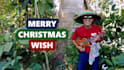 make christmas wishing video with ukulele