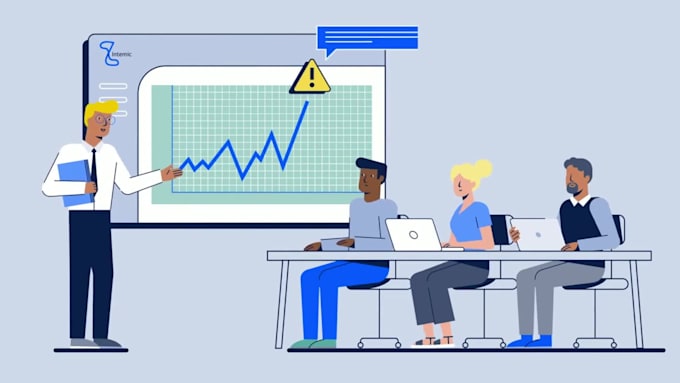 do 2d animation explainer video, business saas, app, software promo, saas video