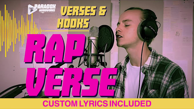 write and record a rap verse for your song