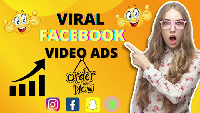 create shopify facebook video ads for dropshipping products