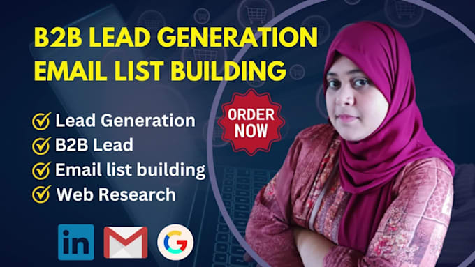 do b2b lead generation and email list building
