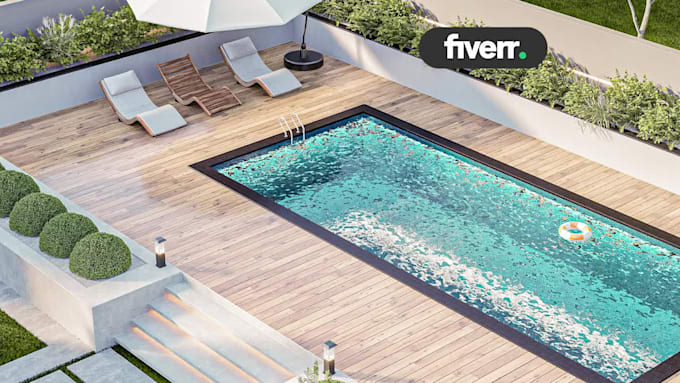 do backyard landscape design, garden, pool, patio, fireplace, deck
