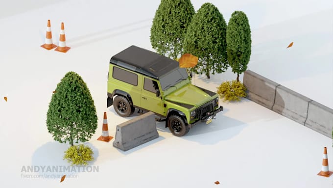 create fully custom 3d isometric explainer video