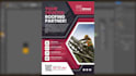 design a flyer, trifold, bifold with a free business card