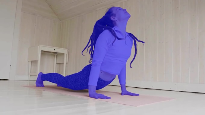rotoscoping, remove background from video and cleanup