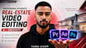 do professional modern realtor real estate video editing