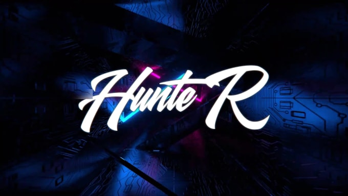 do crazy vj loop dj visuals logo animation