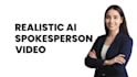create professional ai spokesperson for your business