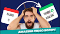 do video script writing for your faceless youtube channel