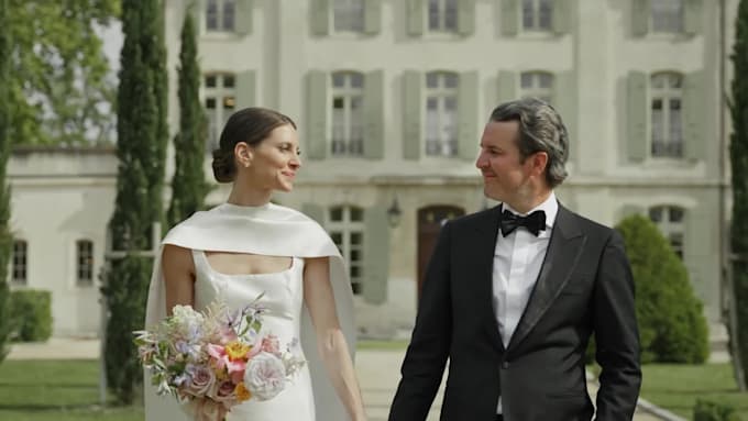 cinematic wedding video editing