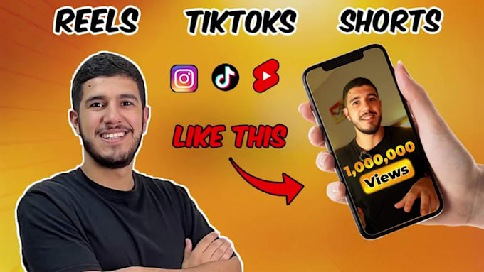 edit engaging tiktoks, reels and shorts with captions