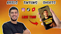 edit engaging tiktoks, reels and shorts with captions