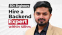 be your backend developer with nodejs typescript on aws azure