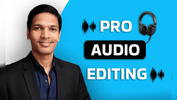remove noise, repair and edit your audio within 24 hours