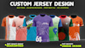 custom jersey design or sublimation design
