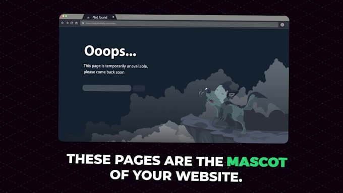 design creative 404 error page