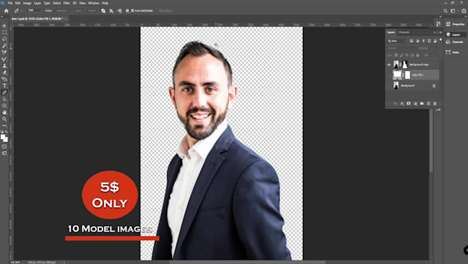 provide manual clipping path and background removal for ecommerce