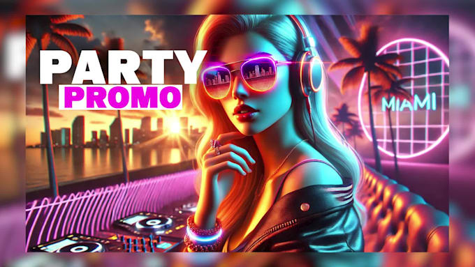 make party nightclub video editing