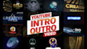create youtube intro and outro video