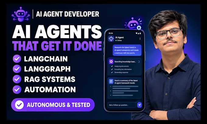 build an ai agent, rag system, or automation workflow